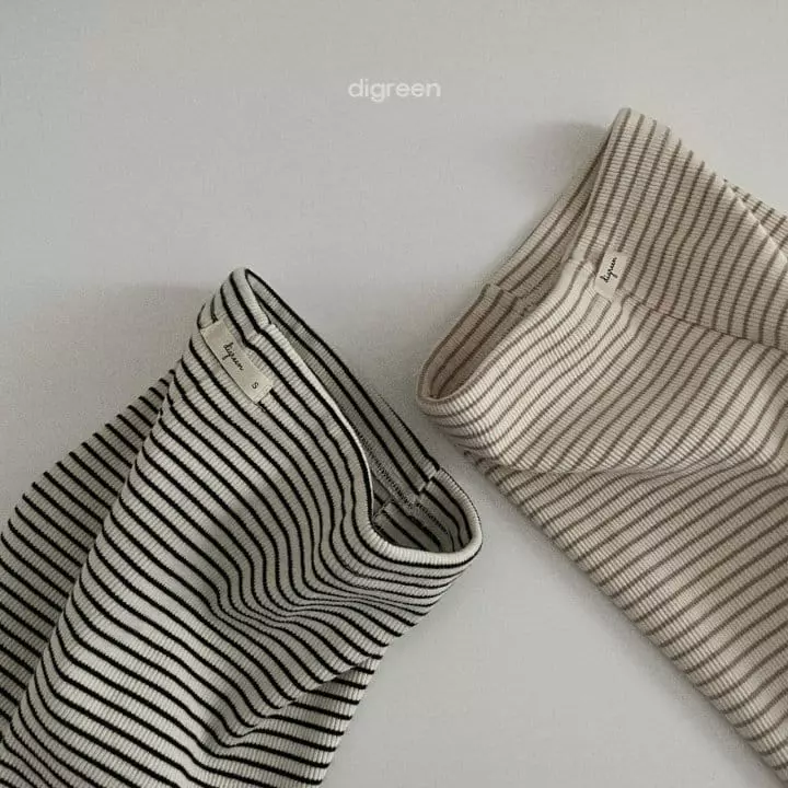 Digreen - Korean Children Fashion - #childofig - Stripes Leggings