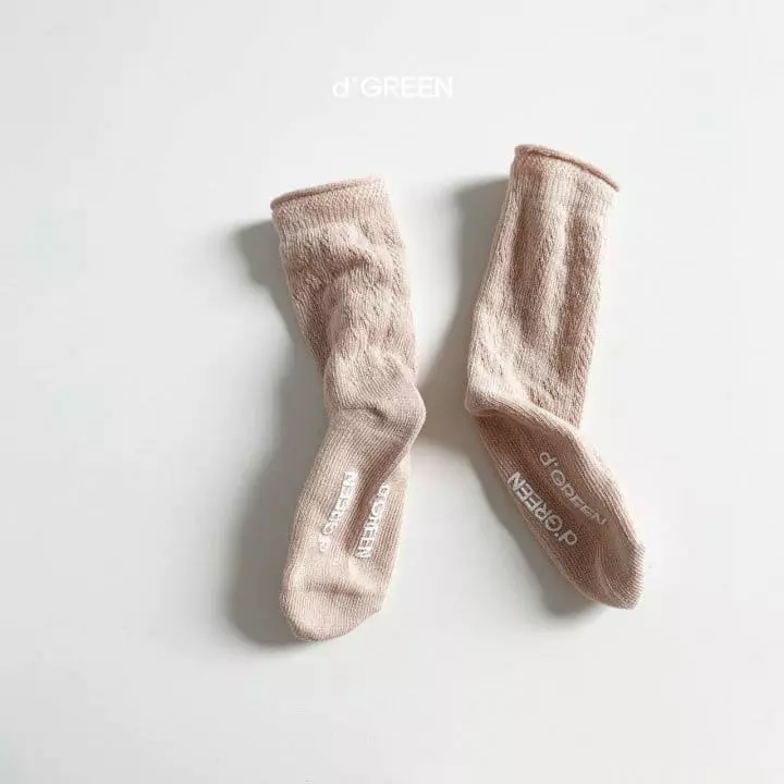 Digreen - Korean Children Fashion - #childrensboutique - Floral Socks [set of 3] - 9