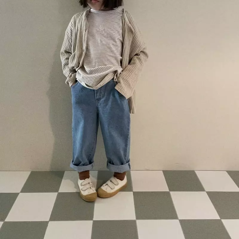 Digreen - Korean Children Fashion - #childrensboutique - Stripes Tee - 9