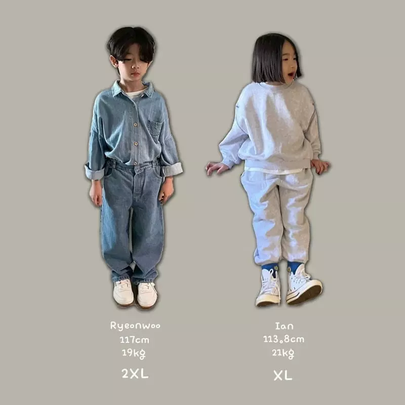 Digreen - Korean Children Fashion - #childrensboutique - Denim Shirt