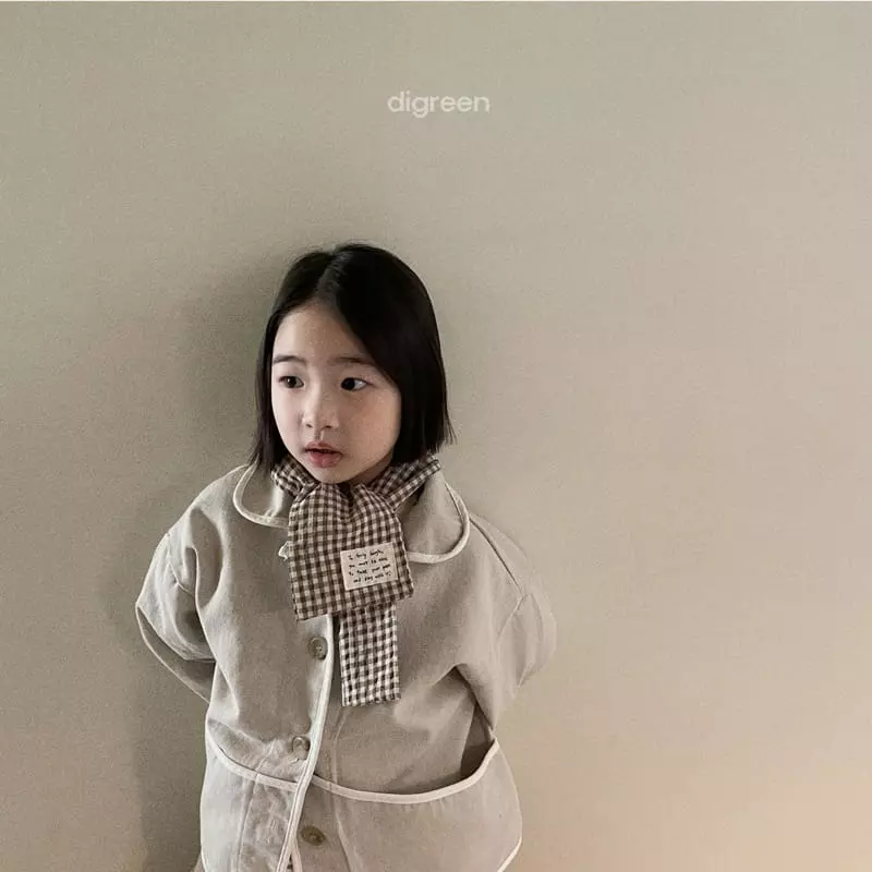 Digreen - Korean Children Fashion - #childrensboutique - Stirng Scarf - 3