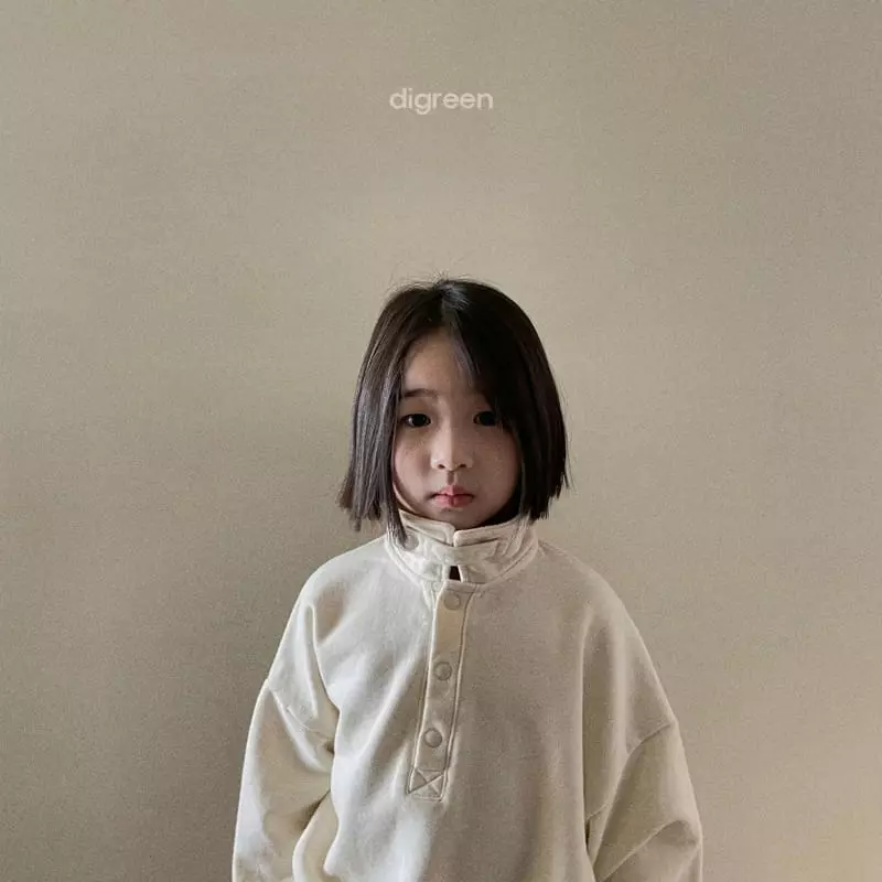 Digreen - Korean Children Fashion - #childrensboutique - Colla Bijo Sweatshirt - 2