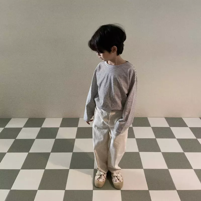 Digreen - Korean Children Fashion - #designkidswear - Stripes Tee - 10