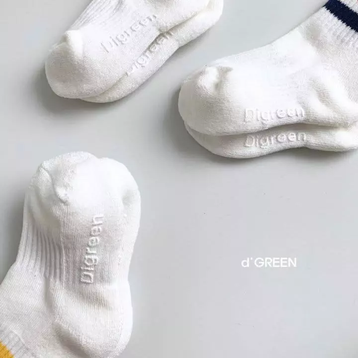 Digreen - Korean Children Fashion - #discoveringself - Monami Socks [set of 3] - 9