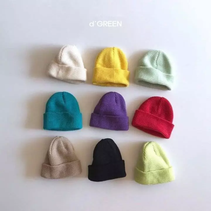 Digreen - Korean Children Fashion - #discoveringself - Waffle Beanie - 3