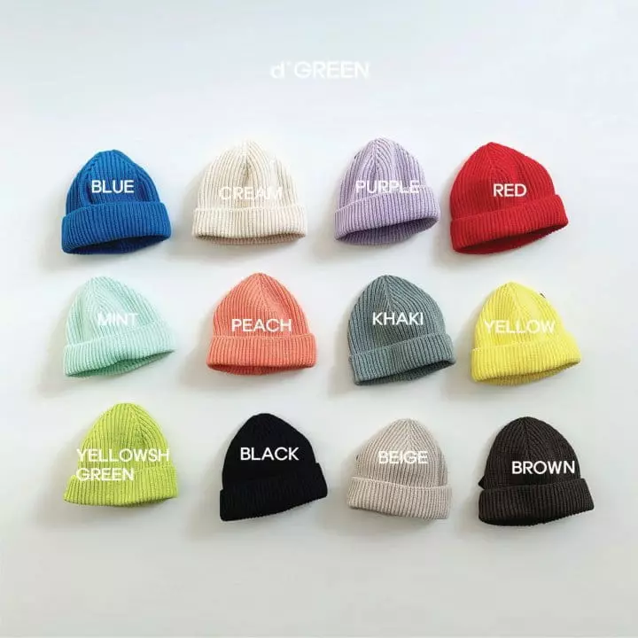 Digreen - Korean Children Fashion - #discoveringself - Short Beanie - 2