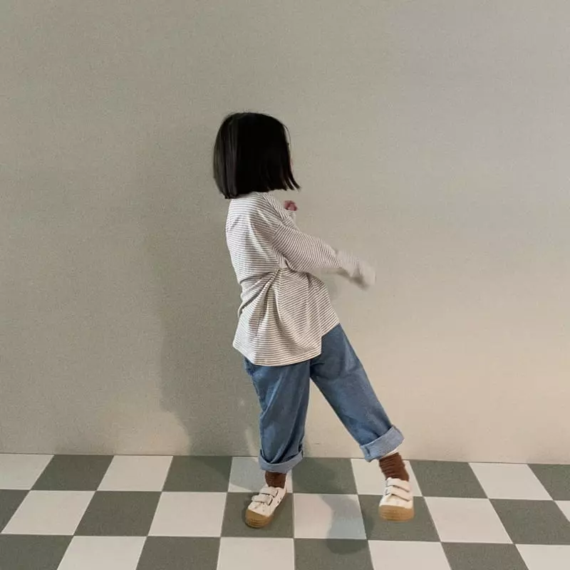 Digreen - Korean Children Fashion - #discoveringself - Stripes Tee - 11