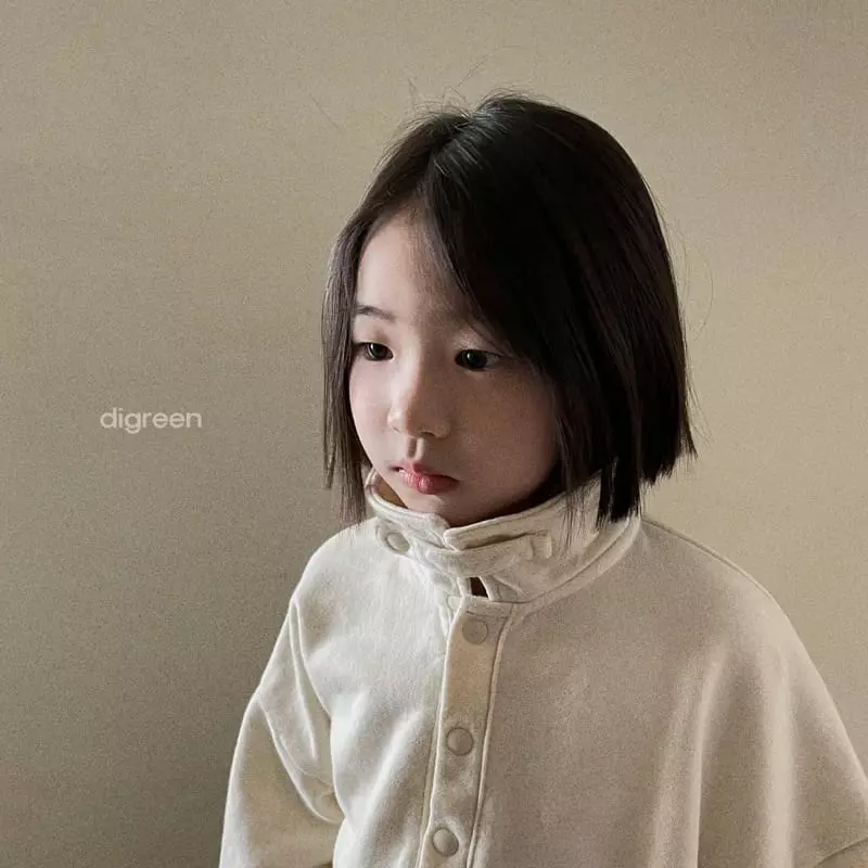 Digreen - Korean Children Fashion - #designkidswear - Colla Bijo Sweatshirt - 4