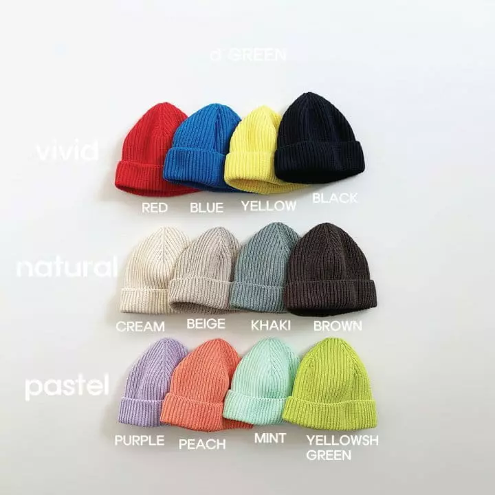 Digreen - Korean Children Fashion - #fashionkids - Short Beanie - 3
