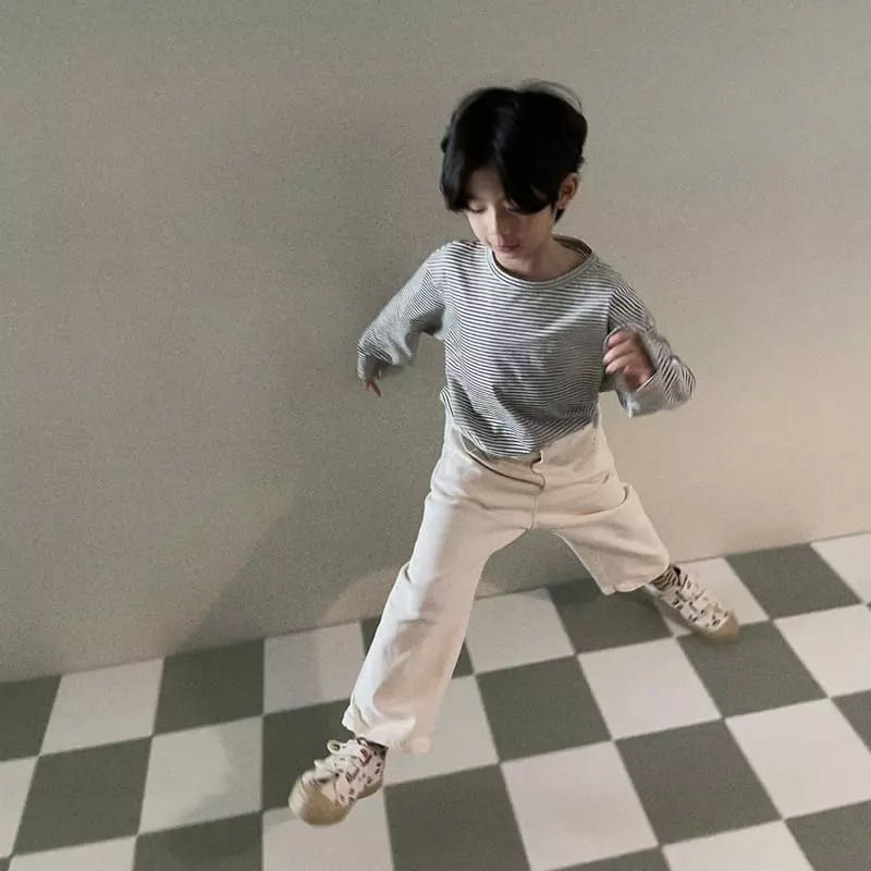 Digreen - Korean Children Fashion - #fashionkids - Stripes Tee - 12