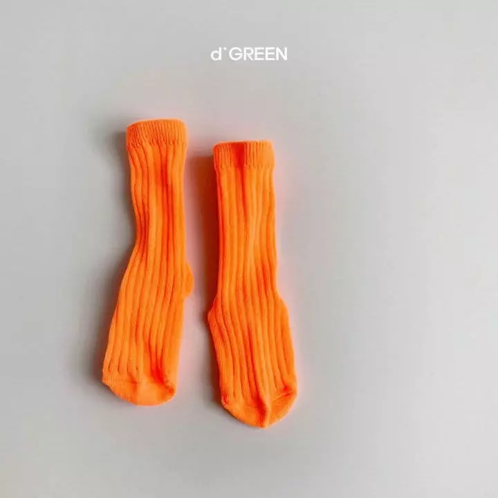 Digreen - Korean Children Fashion - #kidsshorts - Neon Socks [set of 5] - 9