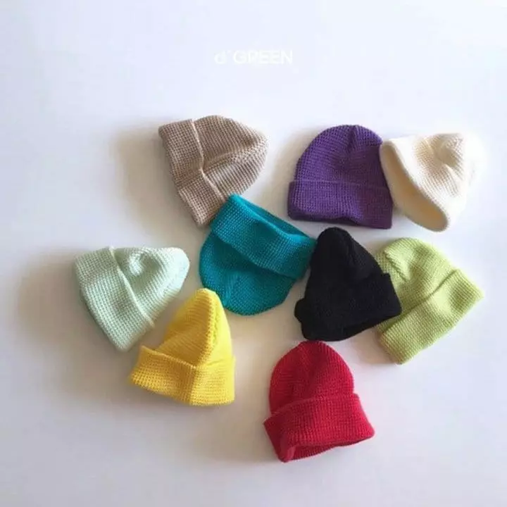 Digreen - Korean Children Fashion - #kidsshorts - Waffle Beanie - 5