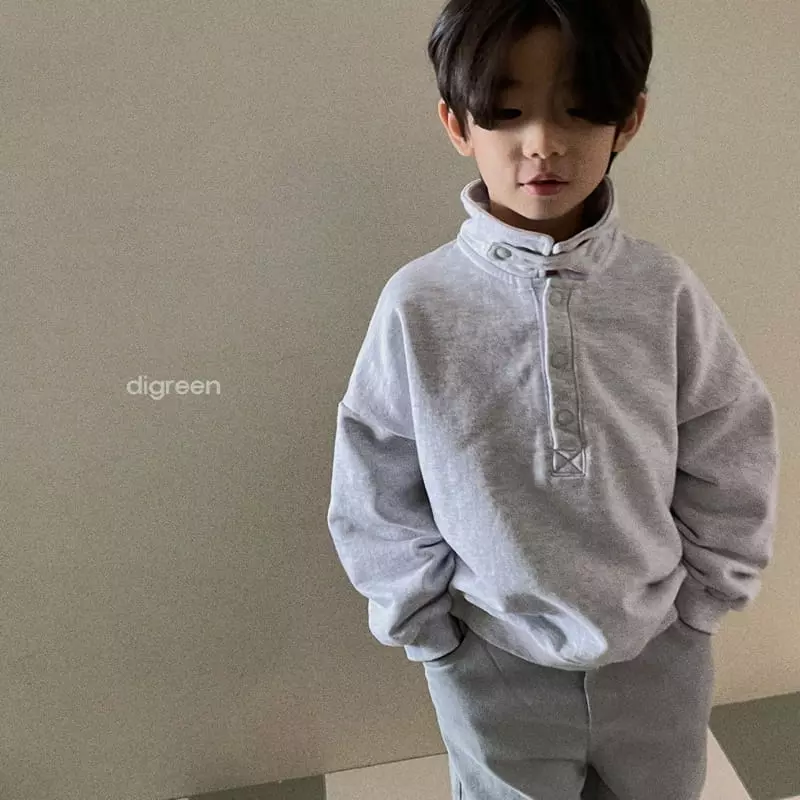 Digreen - Korean Children Fashion - #kidsshorts - Colla Bijo Sweatshirt - 6