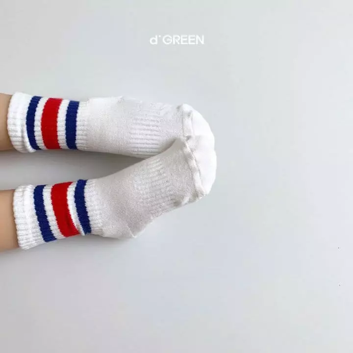 Digreen - Korean Children Fashion - #kidsstore - Monami Socks [set of 3] - 12