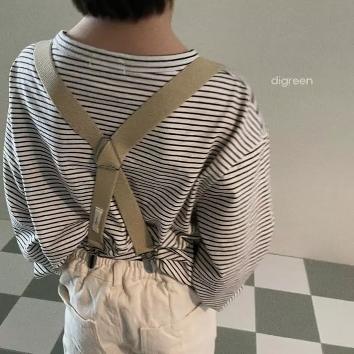 Digreen - Korean Children Fashion - #kidsstore - Natural Suspender - 2