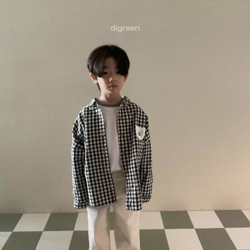 Digreen - Korean Children Fashion - #kidsstore - Cherry Pocket Shirt - 9