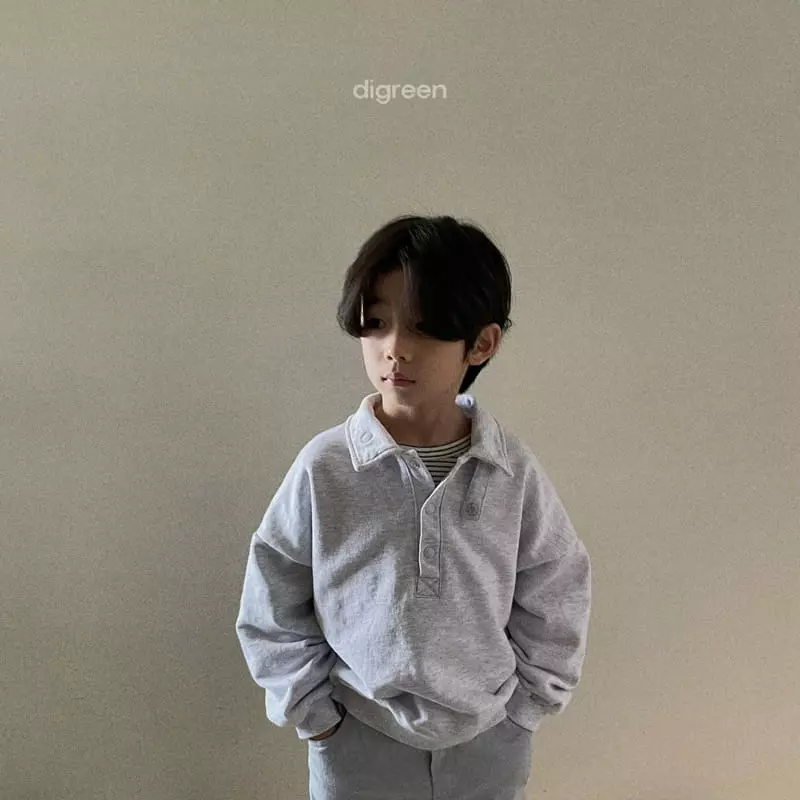 Digreen - Korean Children Fashion - #kidsstore - Colla Bijo Sweatshirt - 7