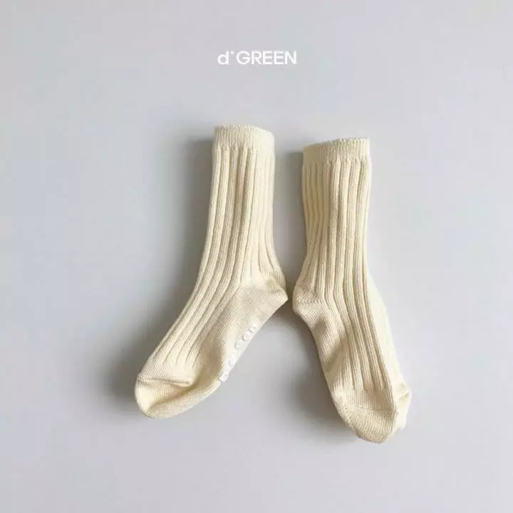 Digreen - Korean Children Fashion - #kidzfashiontrend - Pistachio Socks [set of 5] - 10