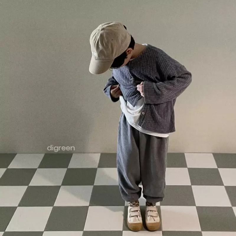 Digreen - Korean Children Fashion - #kidzfashiontrend - Color Piping Pants - 5