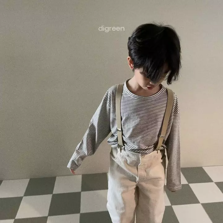 Digreen - Korean Children Fashion - #kidzfashiontrend - Natural Suspender - 3
