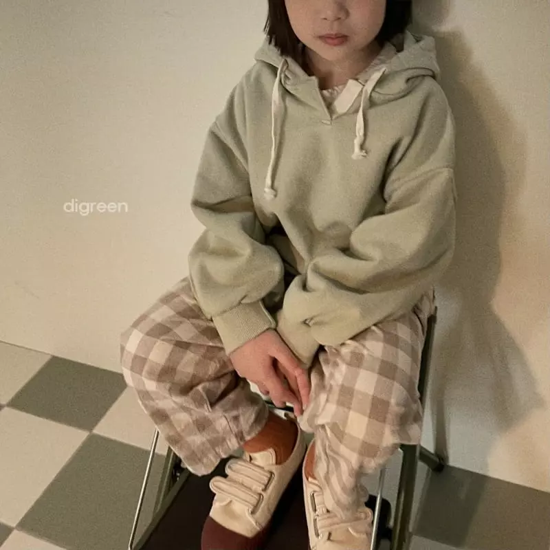 Digreen - Korean Children Fashion - #kidzfashiontrend - Check Pintuck Pants - 6