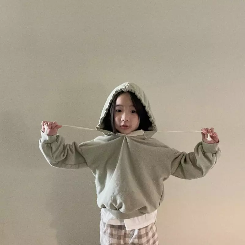 Digreen - Korean Children Fashion - #kidzfashiontrend - String Hoody - 2