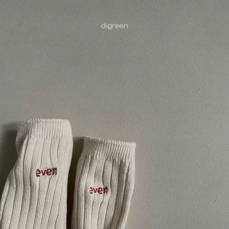 Digreen - Korean Children Fashion - #littlefashionista - Ever Gray Socks [set of 3] - 9