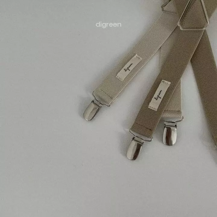 Digreen - Korean Children Fashion - #littlefashionista - Natural Suspender - 5