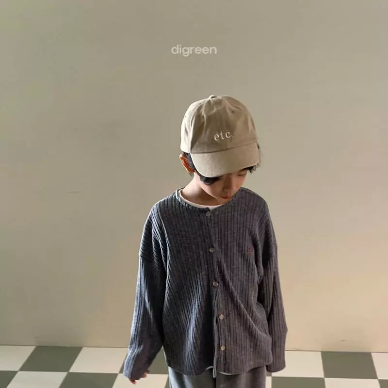 Digreen - Korean Children Fashion - #littlefashionista - Natural Cardigan - 7