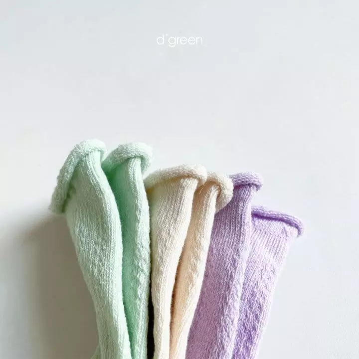 Digreen - Korean Children Fashion - #magicofchildhood - Lumi Socks [set of 3] - 3