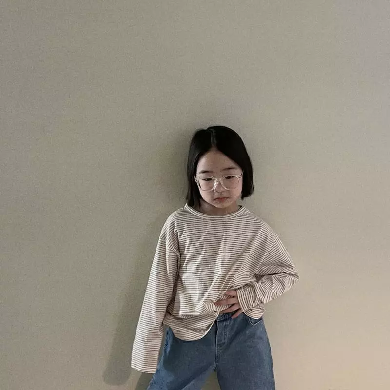 Digreen - Korean Children Fashion - #magicofchildhood - Stripes Tee - 2