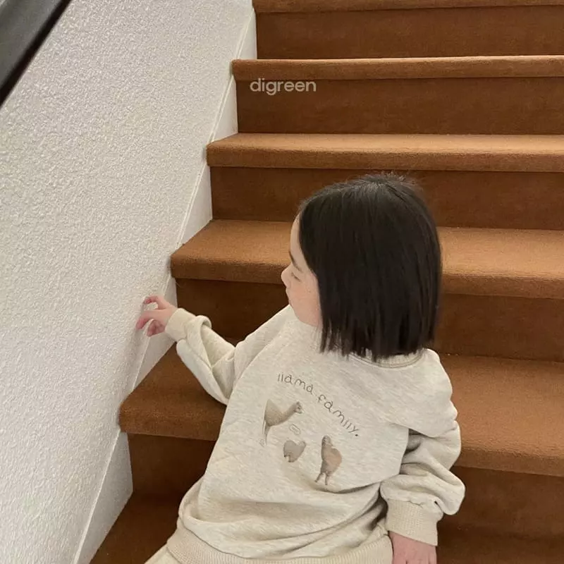 Digreen - Korean Children Fashion - #magicofchildhood - Lama Sweatshirt - 9