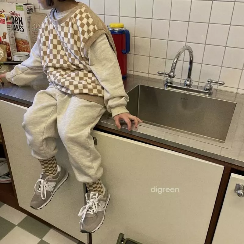 Digreen - Korean Children Fashion - #magicofchildhood - Color Piping Pants - 8