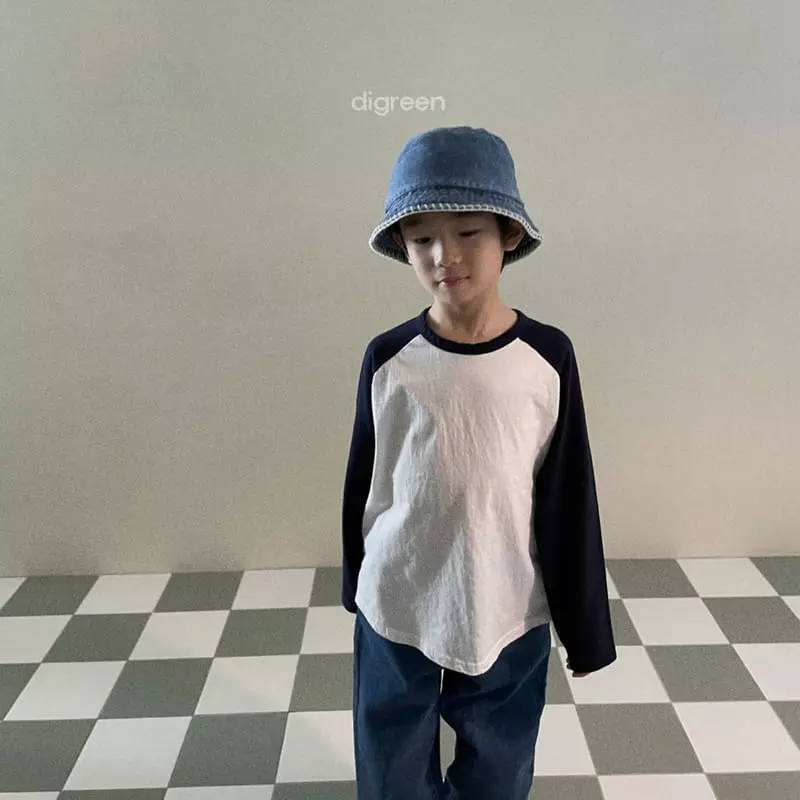 Digreen - Korean Children Fashion - #magicofchildhood - Natural Raglan Tee - 7