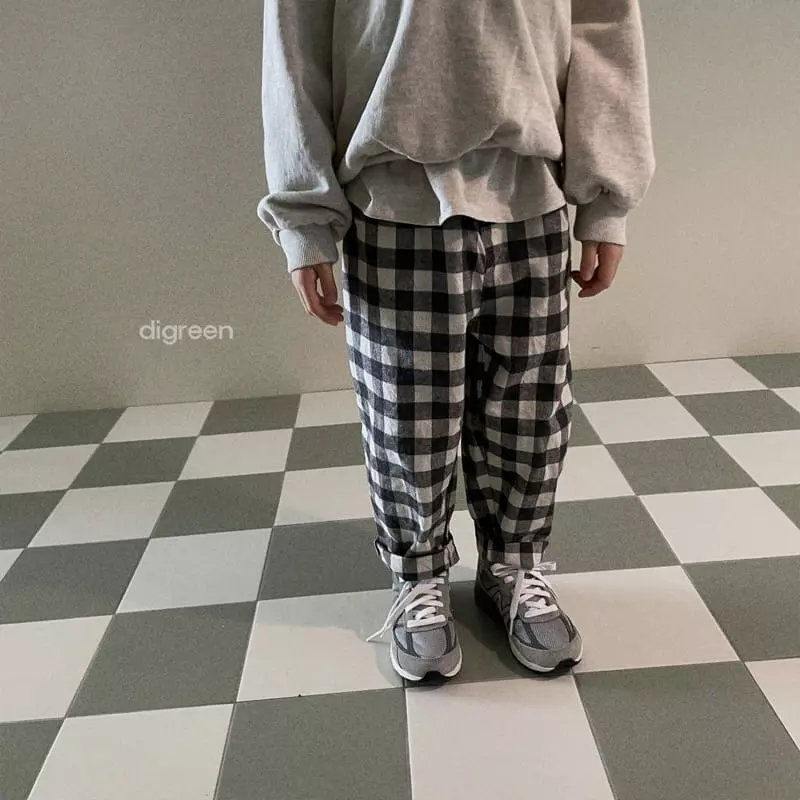 Digreen - Korean Children Fashion - #magicofchildhood - Check Pintuck Pants - 9