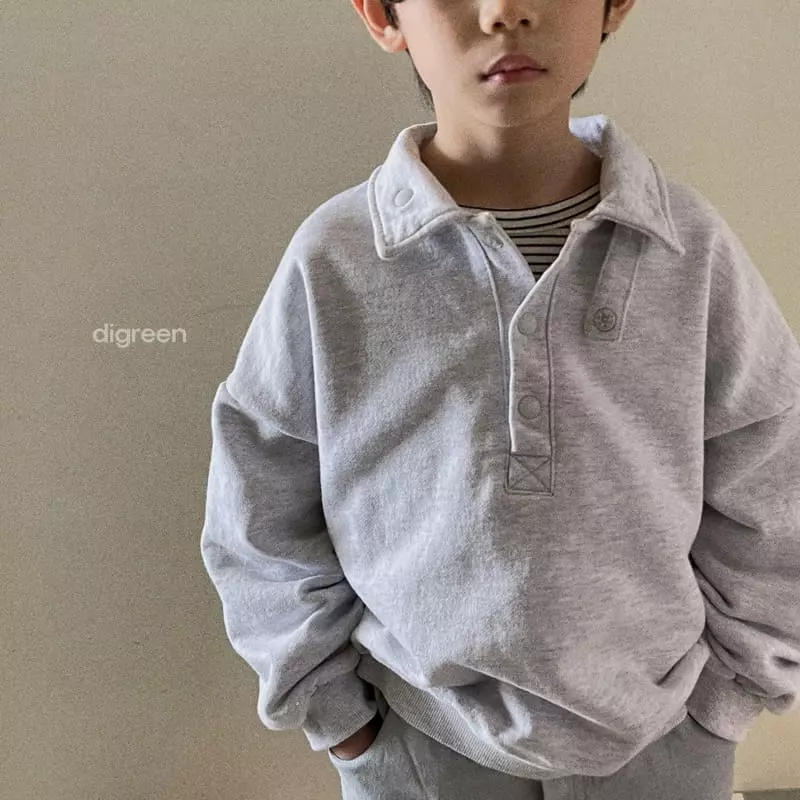 Digreen - Korean Children Fashion - #minifashionista - Colla Bijo Sweatshirt - 12