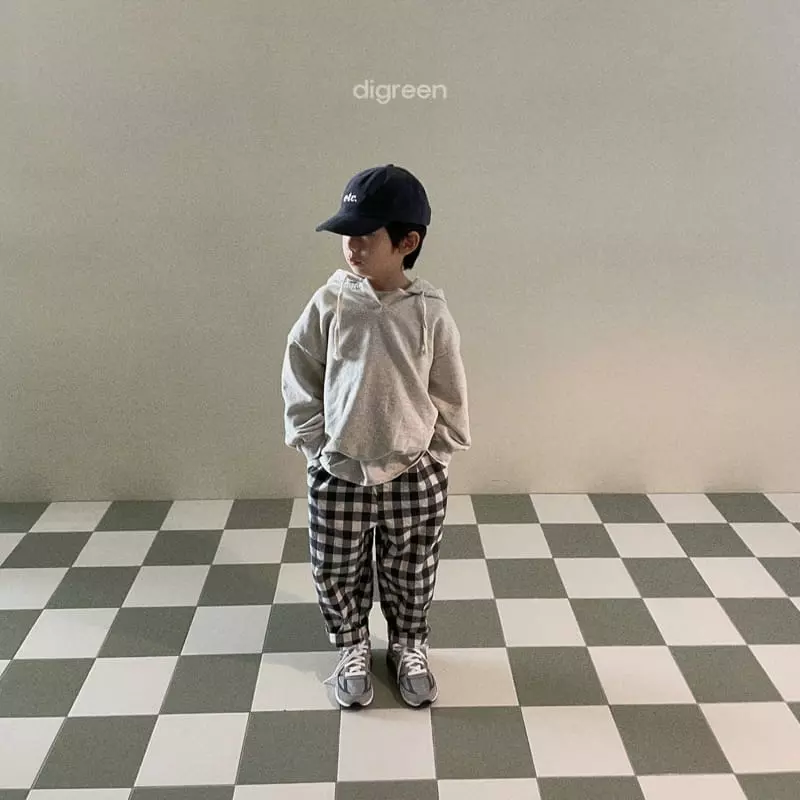 Digreen - Korean Children Fashion - #minifashionista - Check Pintuck Pants - 10