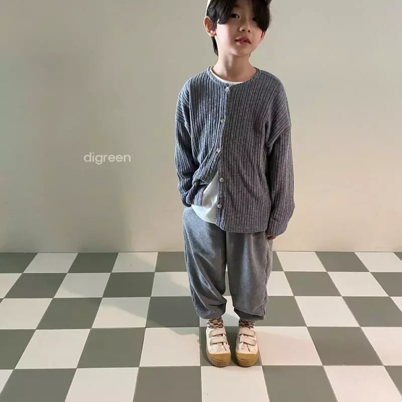 Digreen - Korean Children Fashion - #minifashionista - Natural Cardigan - 9