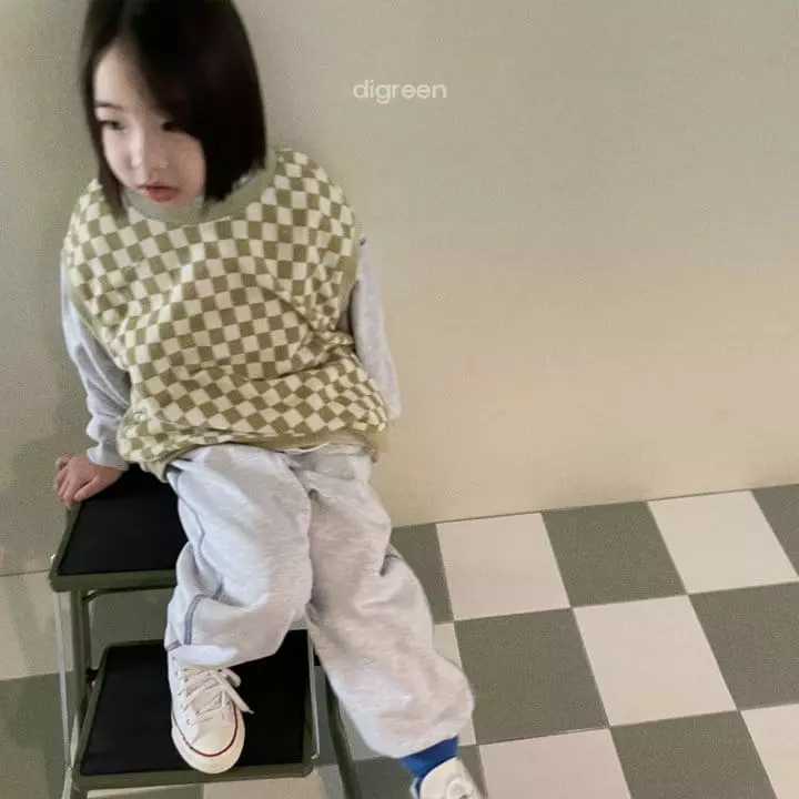 Digreen - Korean Children Fashion - #prettylittlegirls - Embroidery Top Bottom Set  - 11