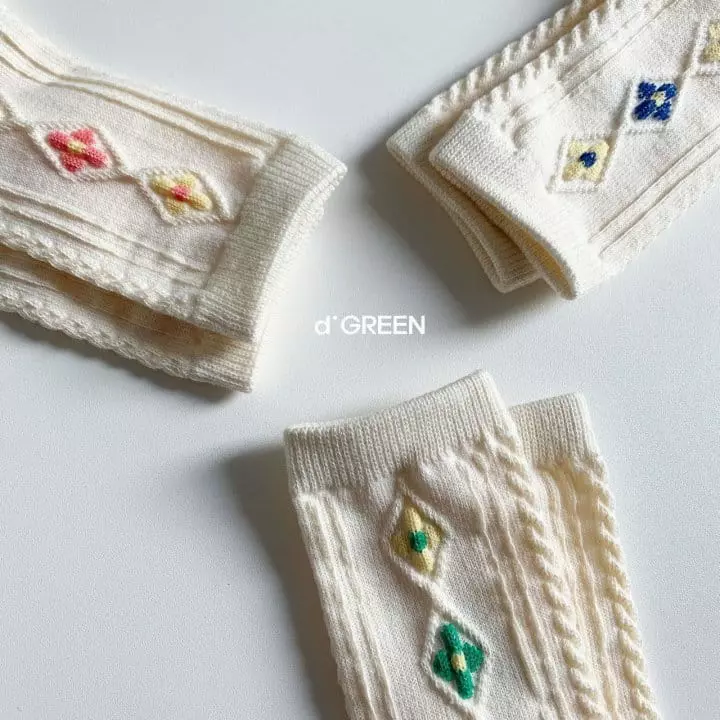 Digreen - Korean Children Fashion - #prettylittlegirls - Flower Socks [set of 3]