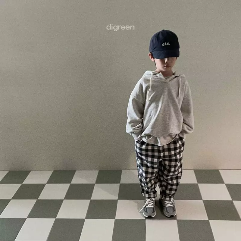 Digreen - Korean Children Fashion - #prettylittlegirls - Check Pintuck Pants - 11