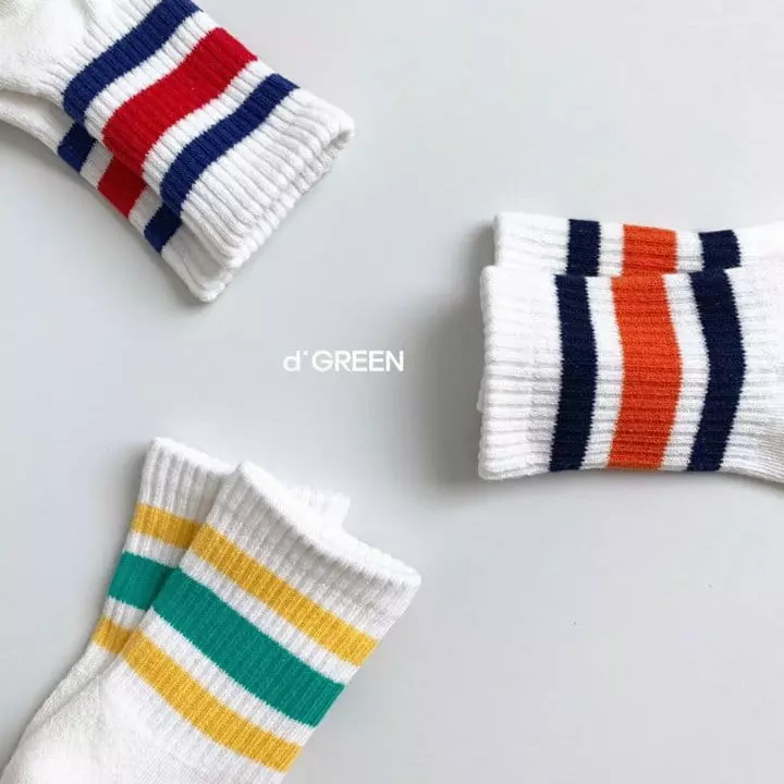 Digreen - Korean Children Fashion - #stylishchildhood - Monami Socks [set of 3] - 5