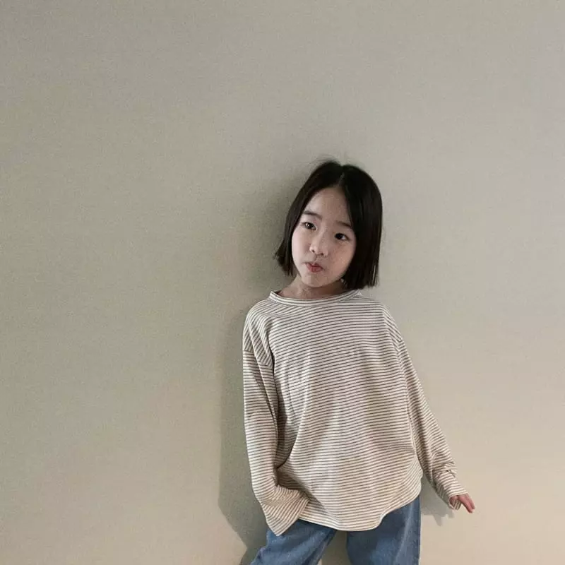 Digreen - Korean Children Fashion - #stylishchildhood - Stripes Tee - 7