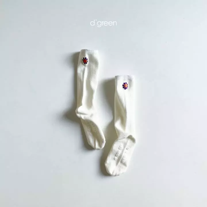 Digreen - Korean Children Fashion - #todddlerfashion - Garden Socks [set of 3] - 9