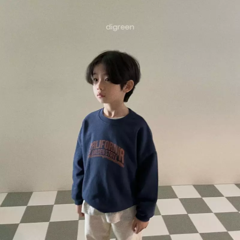 Digreen - Korean Children Fashion - #toddlerclothing - California Sweatshirt - 7
