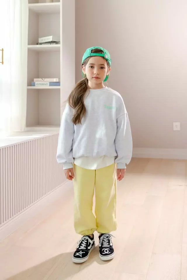 Dore Dore - Korean Children Fashion - #kidzfashiontrend - Bi Bean Smile Sweatshirt - 4