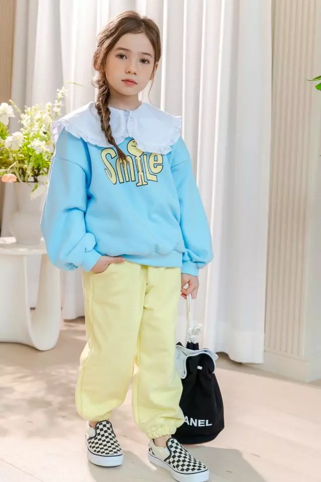 Dore Dore - Korean Children Fashion - #Kfashion4kids - Smile Sweatshirt - 3