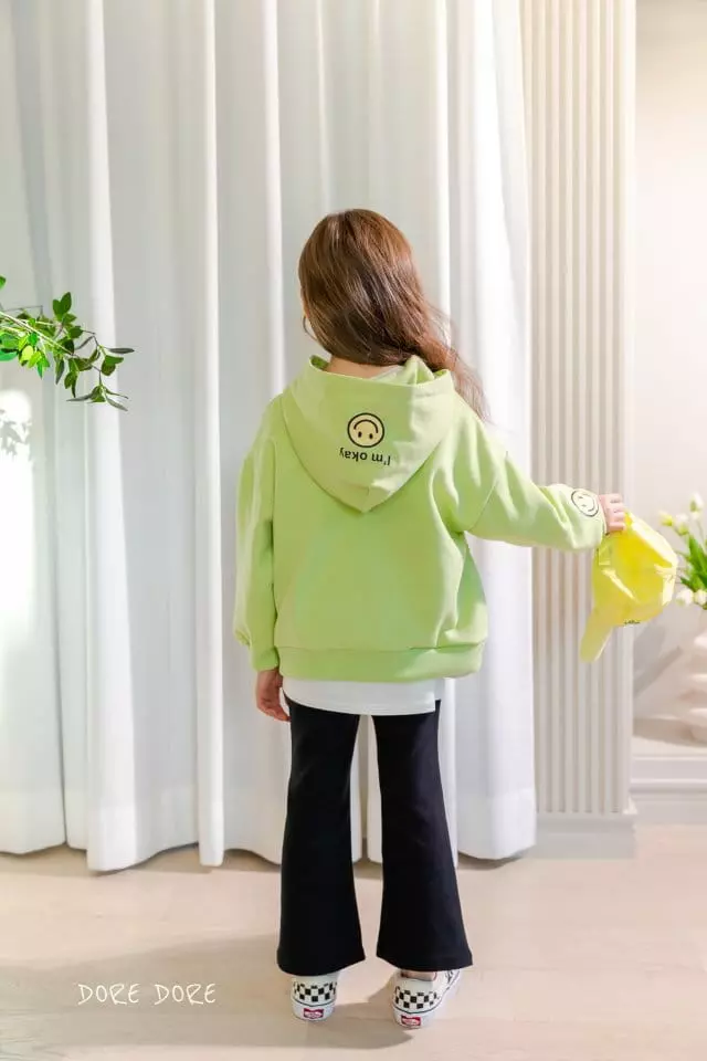 Dore Dore - Korean Children Fashion - #Kfashion4kids - Okay Hoody Zip-up - 12