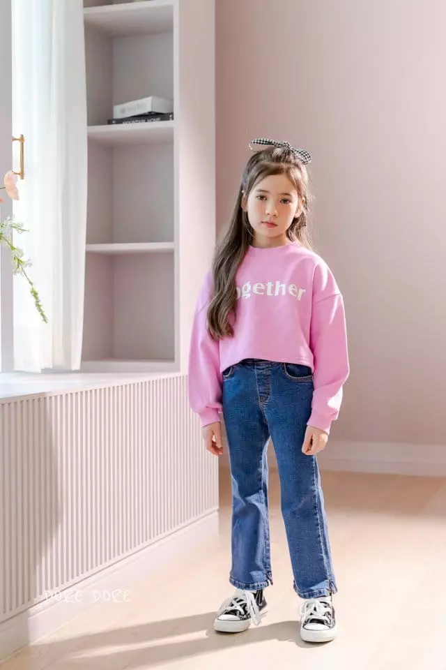 Dore Dore - Korean Children Fashion - #childofig - Together Crop Sweatshirt - 12