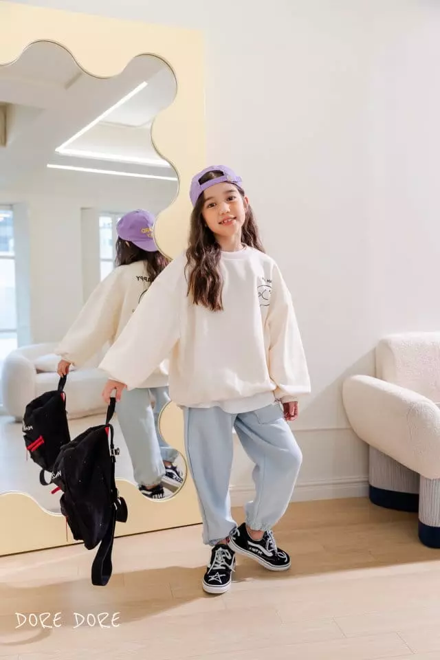 Dore Dore - Korean Children Fashion - #childofig - Mr Smile Sweatshirt - 12